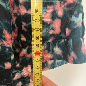 Mesures du t-shirt effet froissé bleu et rose Sud Express